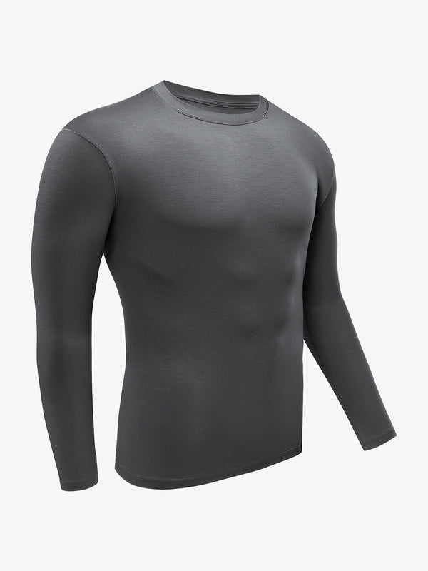 Crew Neck Lightweight Base Layer Top, Made from TENCEL™ Modal Fibers